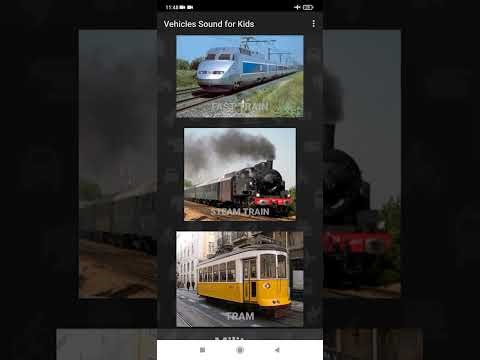 Vehicles Sound for Kids