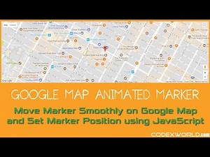 How to Move Marker Smoothly on Google Map using JavaScript