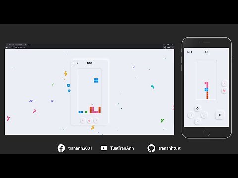 Part 01 - UI - Make awesome Tetris game with perfect UI using HTML, CSS and JavaScript