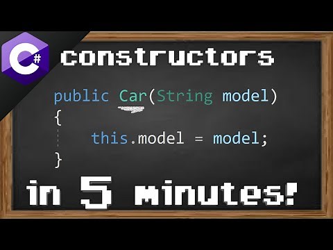 C# constructors 👷