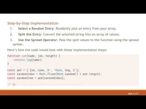 How to Randomize Function Variables in JavaScript