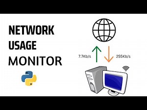 Create a Network Traffic Monitor using Python | psutil, prettytable | Source Code | PySeek