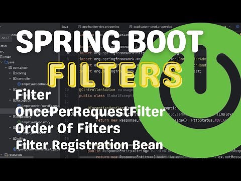 Creating Filters In Spring Boot: A Step-by-step Guide! | ‪@javacodeex‬