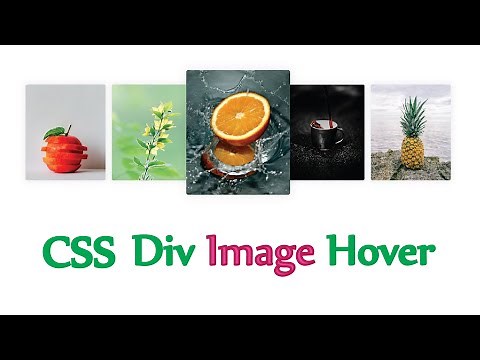 Div Box Image Hover | Html, Css image card hover effect