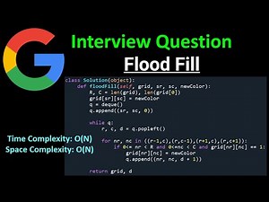 Flood Fill - BFS - Python