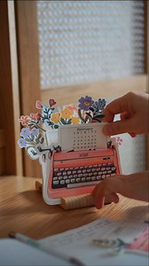 ✨ Start the New Year with a Stunning DIY Desk Calendar ✨�Create an easy-to-make, one-of-a-kind desk calendar using Cricut Print Then Cut 📅 Design it to match your style, your goals, and your space, because your calendar should be as unique as you. Perfect for home offices, gifts, or staying organised in style all year long. We adore this DIY desk calendar project by Duygu . . . #CricutUK #Cricut #crafts #calendar #2026 #papercrafts | Cricut