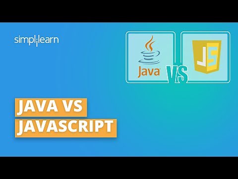 Java vs Javascript : Which Is Better? | Difference Between Java And JavaScript | Simplilearn
