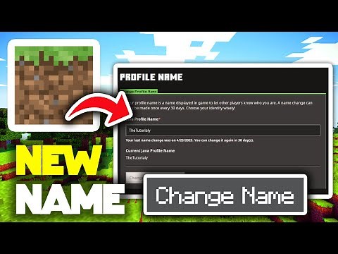 (EASY) How to Change Your Minecraft Java Username in 2025 - Gamertag