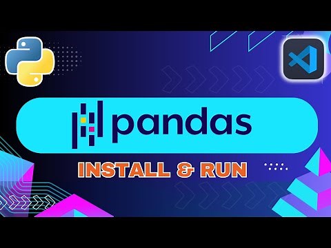 How to Install Pandas in Python - VSCode Tutorial (2024)