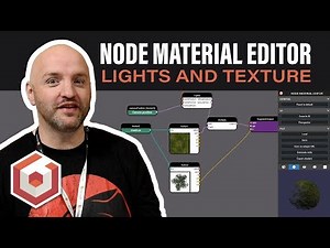 Node Material Editor: Lights and Textures