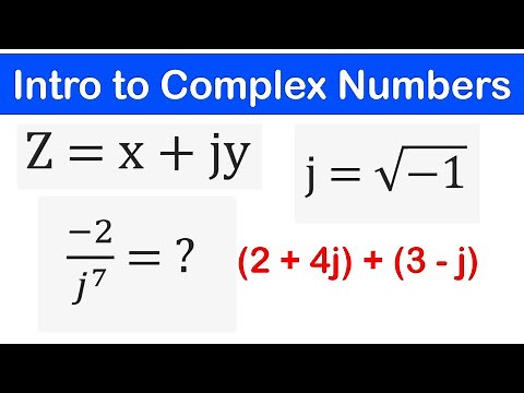 01 - Intro to Complex Numbers