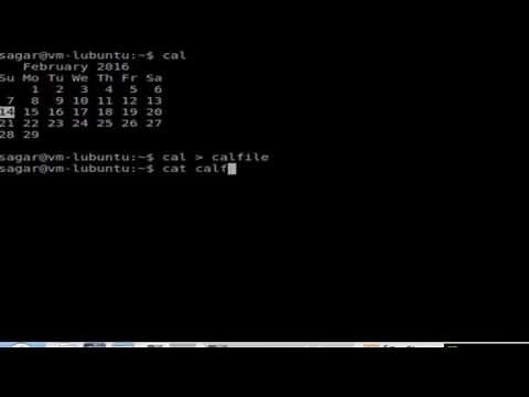 How to create a file in Unix