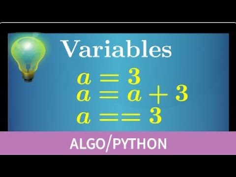 Python • Variables • What you need to know & mistakes to avoid • int float and string - high school