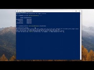 File Cannot Be Loaded Because Running Scripts Is Disabled on This System In Windows PowerShell FIX