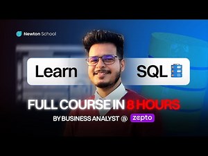 Learn SQL for Free | Complete SQL tutorial | SQL 2025 complete course | SQL in 8 hours | SQL 2025