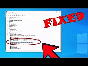 How to Fix Device descriptor request failed unknown usb device
