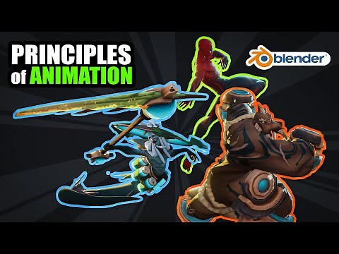 The principles of animation in Blender