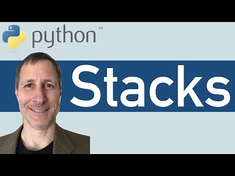 Python STACKs | example implementing a stack using Lists