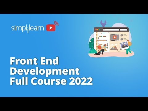Front End Development Full Course 2026 | Front End Development Tutorial For Beginners | Simplilearn