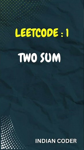 Leetcode 1: Python Two Sum Solution [2024] #python #codingtips #coder