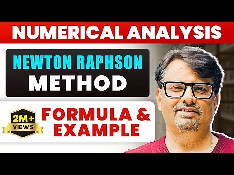 Newton Raphson Method | Numerical Methods | Formula & Example