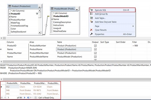 How to create a view in SQL Server
