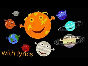 The Solar System Song (with lyrics) - Videos For Kids