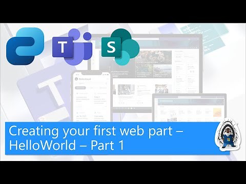 Build your first SharePoint client-side web part (Hello World part 1)