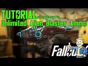 Fallout 4 Tutorial - Unlimited Alien Blaster ammunition