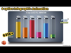 8.PowerPoint MORPH Animation - Tricky GLASS FILL ANIMATION Morph transition