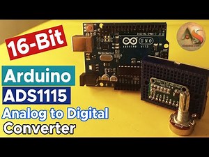 ADS1115 Arduino Analog to Digital Converter | External 16 bit ADC & Highly accurate voltage values