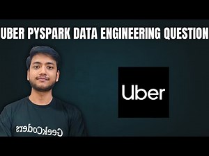 Uber PySpark Interview Question | Data Engineering|