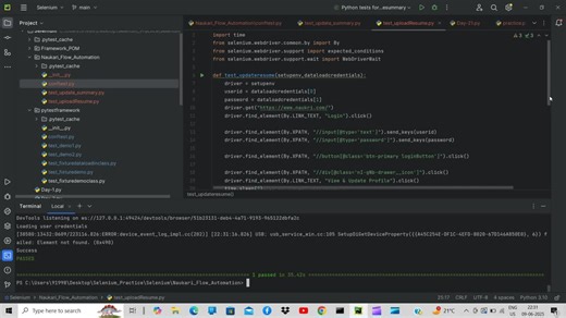 Automating Resume Upload on Naukri.com with Python, Selenium & Pytest | Ashish Gupta posted on the topic | LinkedIn