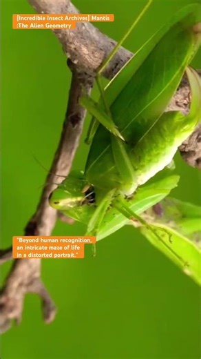 [Incredible Insect Archives] Mantis:The Alien Geometry #jazz #4k #insects #nature #stagbeetle