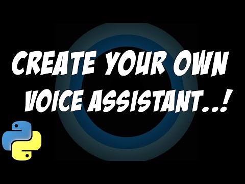 Make your own VOICE ASSISTANT in 30 lines of Python code.