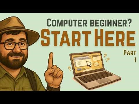 How to Use a Computer (Part 1) 🖥️: 6 Absolute Beginner Steps to Feel Confident