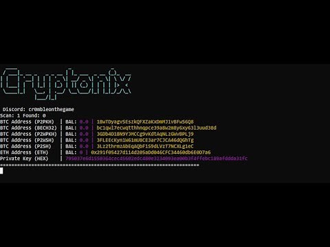 Generating Cryptocurrency Addresses & Private Keys | Cryptonix Script Explained
