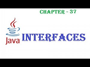 Java Interfaces - Java tutorial - w3Schools - Chapter-37 English