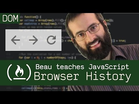 Browser history tutorial - Beau teaches JavaScript