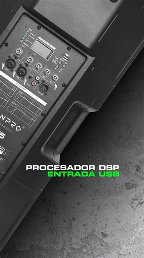 Bafle Ultra 15 Alienpro 🔥 entrega 700W Peak, woofer 15”, Bluetooth 5.0 TWS, DSP y entrada USB. 📦 Solo en Mercado Libre con envío gratis: https://bit.ly/4lTE7zn | Alienpro