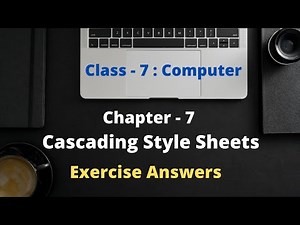 Class 7 Computer Lesson 7 Exercise answer | Class 7 Computer Chapter 7 Question Answer | Educare