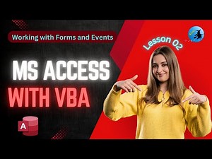 MS Access VBA Tutorial for Beginners: Lesson 2 - Introduction to Access & VBA Basics | #msaccess