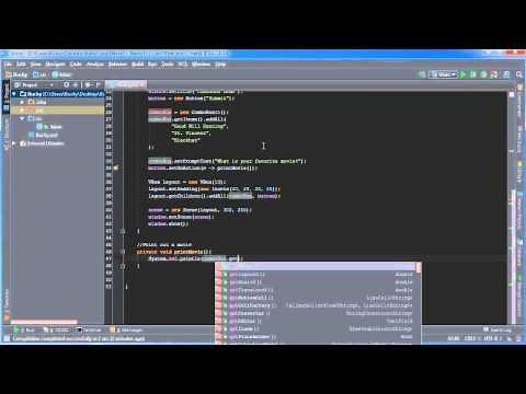 JavaFX Java GUI Tutorial - 14 - ComboBox