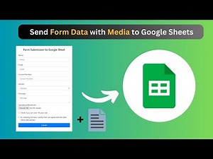 Send HTML Form Data with Media Files To Google Sheets & Get data from Google Sheets to HTML