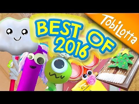 Basteln in 90 Sekunden! Best Of Bastelkiste 2016 | Ufo basteln, Kawaaii basteln, maus basteln