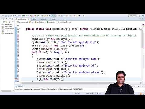 Serialization & Deserialization - Array of Objects - Java