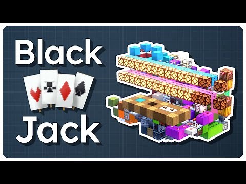 Blackjack With Variable Bets | Minecraft Java 1.21.11 Redstone Tutorial