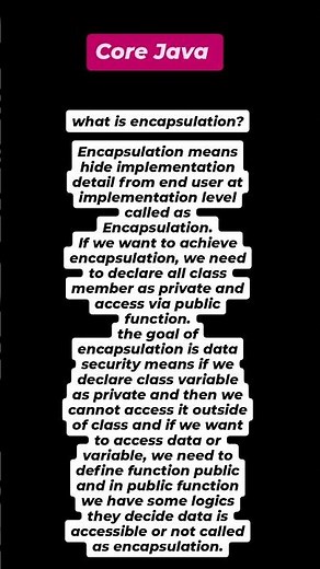 "Mastering Encapsulation in Java: Secure Your Data with Private Variables and Public Methods!"