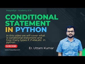 #6 Conditional Statements in Python | If, Elif, Else Explained with Examples