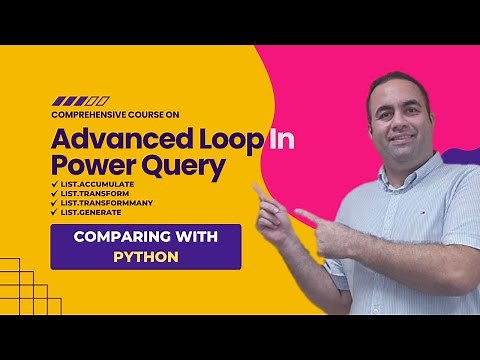 Power Query vs Python: How to Create Loops with List.Transform, List.Generate & More